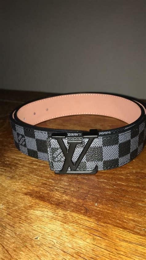 replica louis vuitton belt black|louis vuitton knockoff belt.